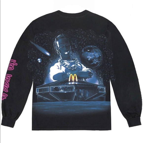 Travis Scott McDonalds Action Figure Space L/S NWT - Picture 2 of 3